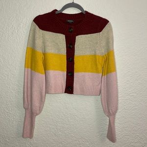 Multicolored cardigan